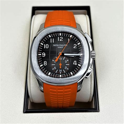 orange strap patek philippe